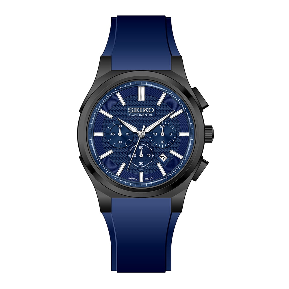 ساعت مچی کرنوگراف سیکو کانتیننتال SK0403UCHQBKNV