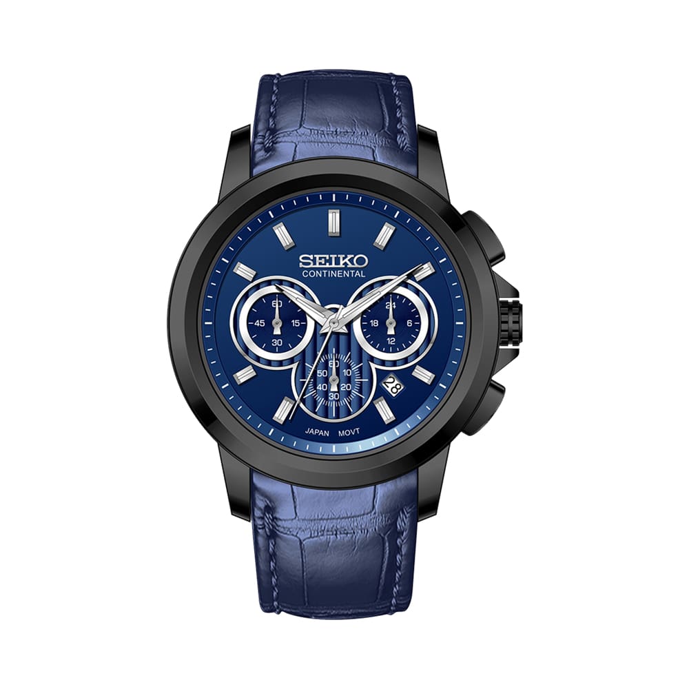 ساعت مچی کرنوگراف سیکو کانتیننتال SK0404GCHQBKNV