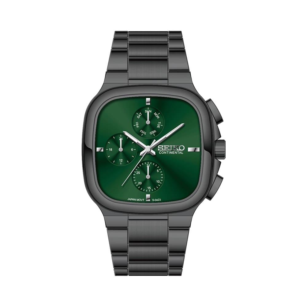 ساعت مچی کرنوگراف سیکو کانتیننتال SK0423GMQBKGR