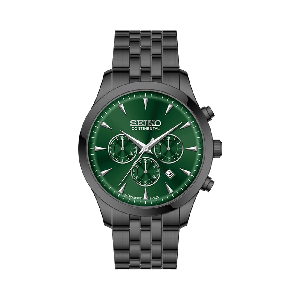 ساعت مچی کرنوگراف سیکو کانتیننتال SK0425GCHQGNGR