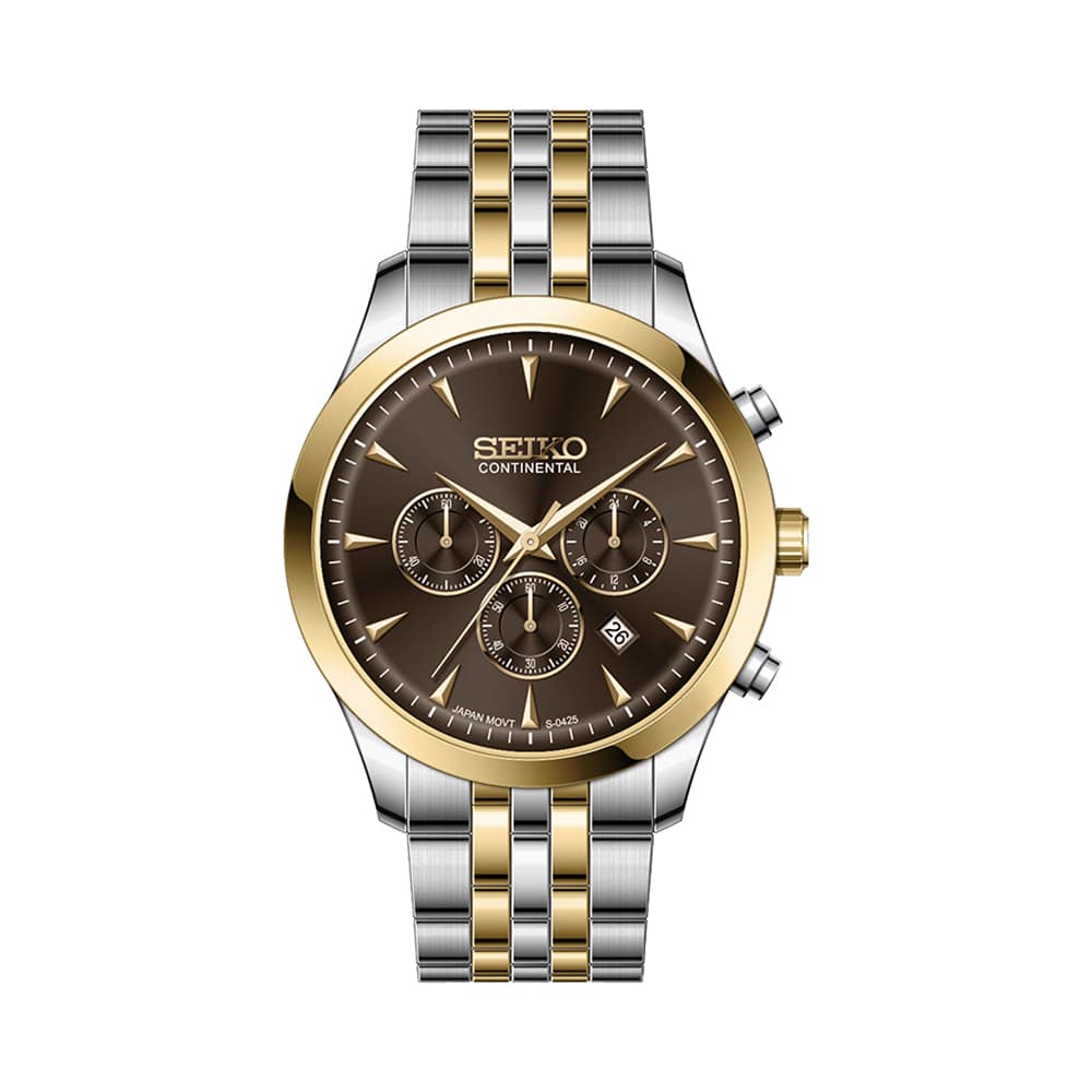 ساعت مچی کرنوگراف سیکو کانتیننتال SK0425GCHQSGBR