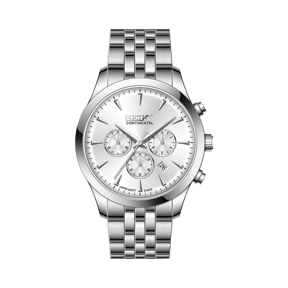 ساعت مچی کرنوگراف سیکو کانتیننتال SK0425GCHQSSSV
