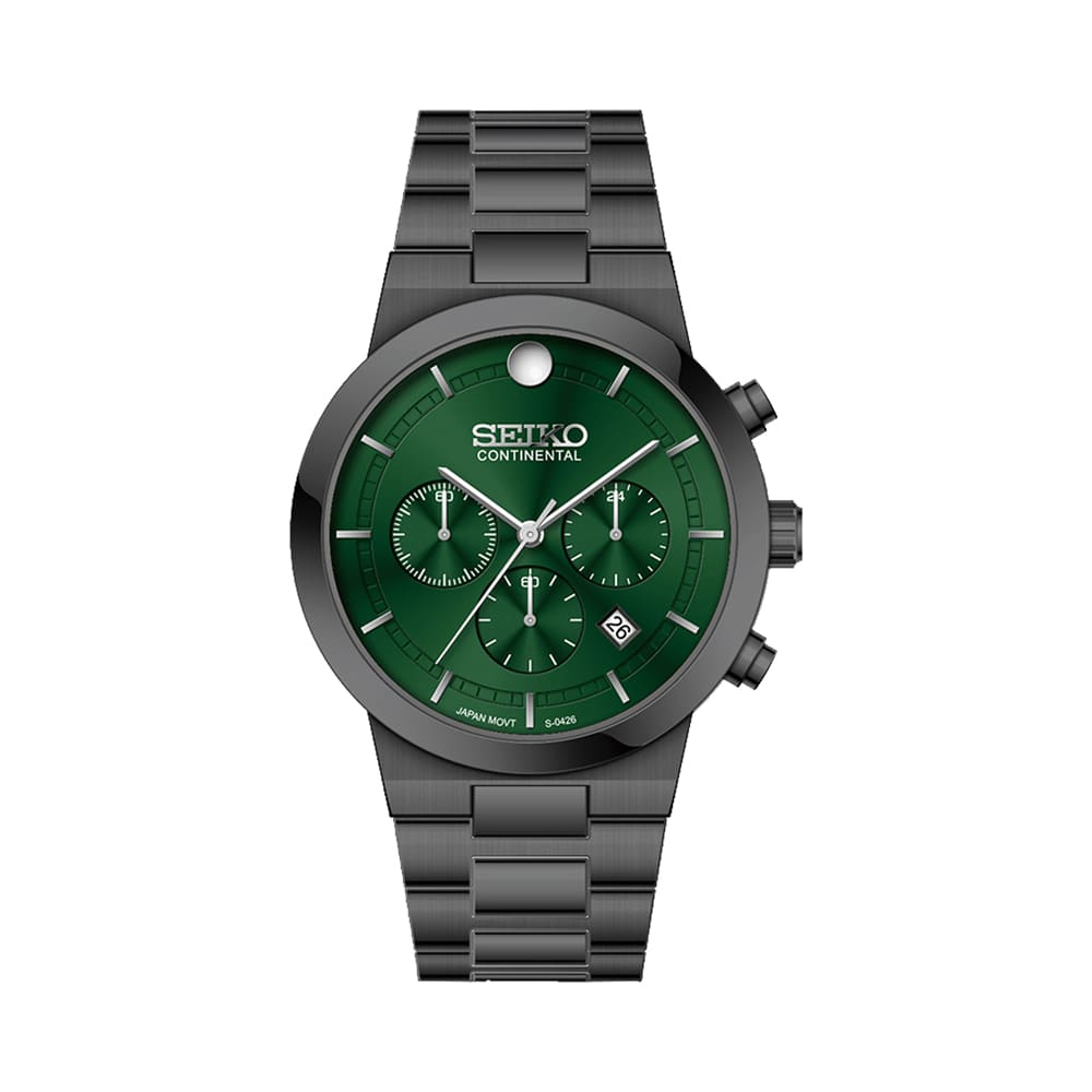 ساعت مچی کرنوگراف سیکو کانتیننتال SK0426GCHQGNGR