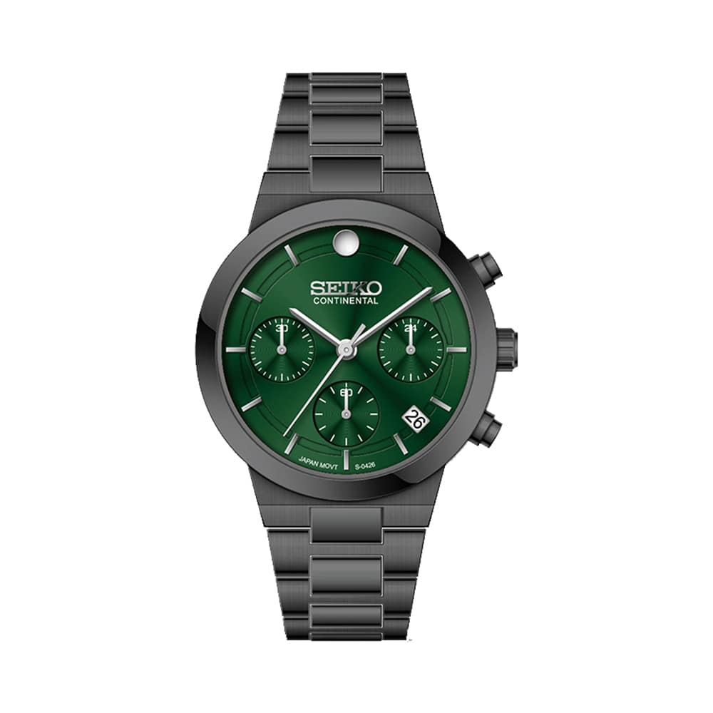 ساعت مچی کرنوگراف سیکو کانتیننتال SK0426LCHQGNGR